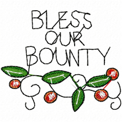 Berries Embroidery Design 1